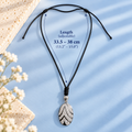 Personalized Fingerprint Oval Pendant Necklace