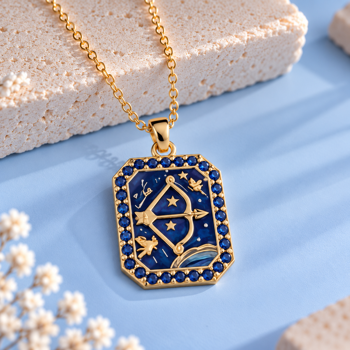 Sagittarius zodiac pendant necklace – Kept Dear
